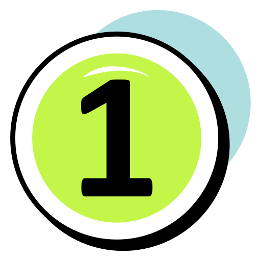 one